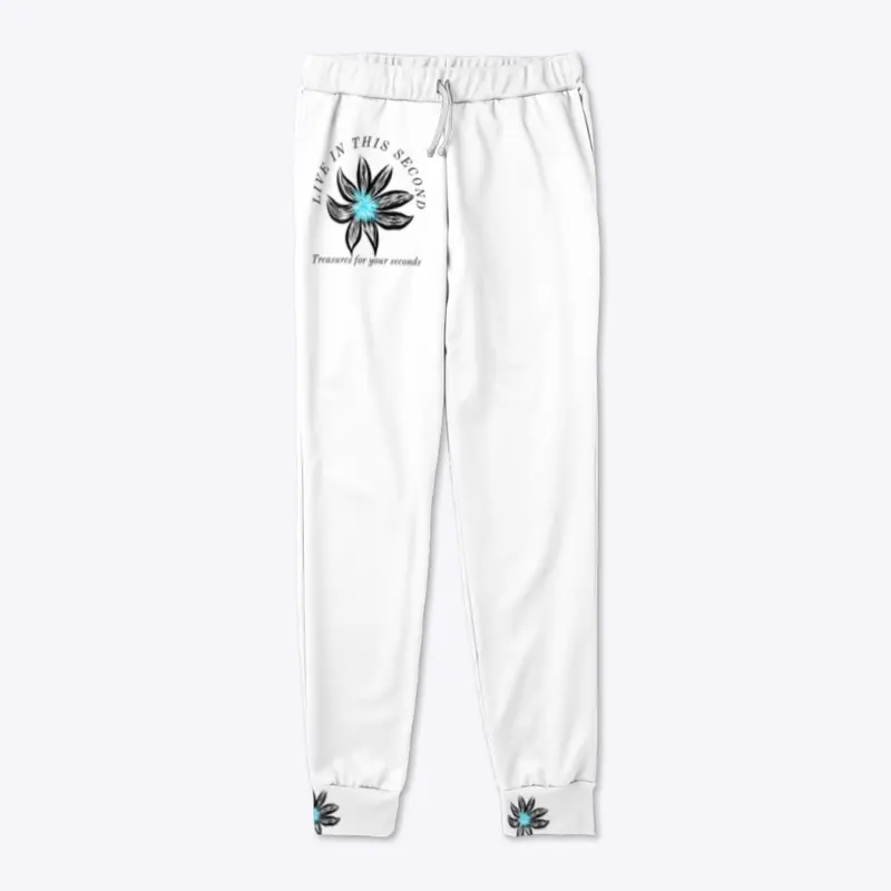 Live in This Second Logo Joggers